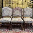 Suite de 6 chaises Louis XIII