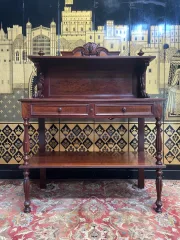 Console - Desserte Napoleon III acajou