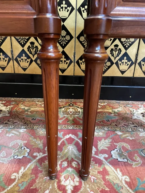 Pair of Louis XVI style bedside tables