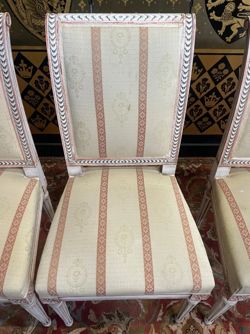 Set of 4 Louis XVI style chairs