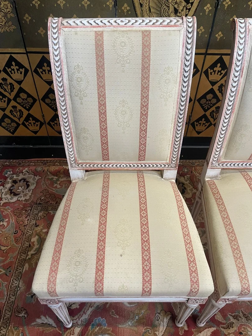 Set of 4 Louis XVI style chairs