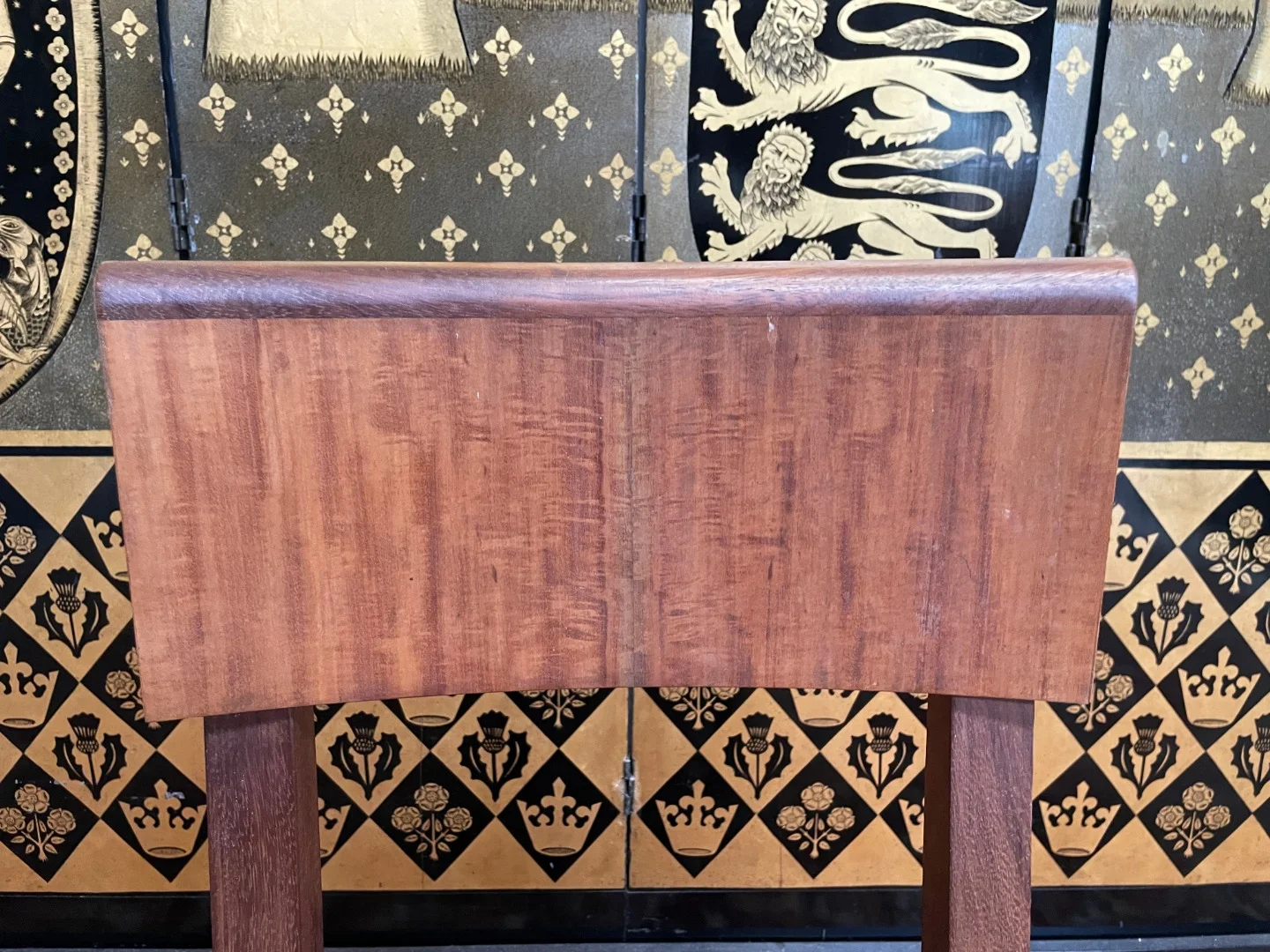Set of 6 Art Deco chairs - 1950 in mahogany