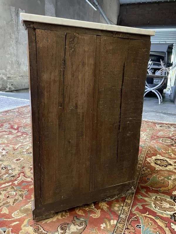 Renaissance style corner cupboard