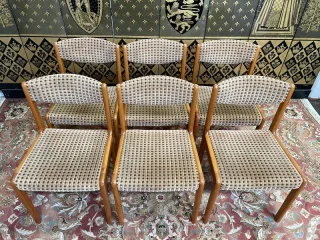 Set of 6 Baumann chairs 1970