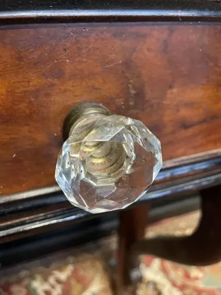 Console époque Napoléon III en acajou
