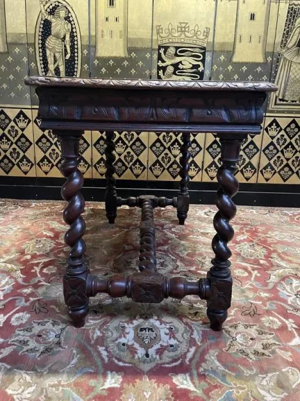 Console - Bureau plat de style Louis XIII