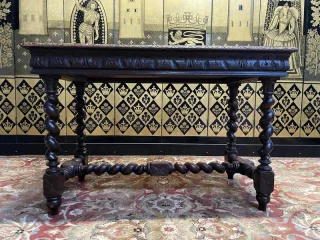 Console - Louis XIII style flat desk