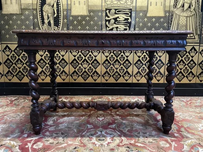 Console - Bureau plat de style Louis XIII