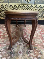 Bench - Louis XV cane piano bench