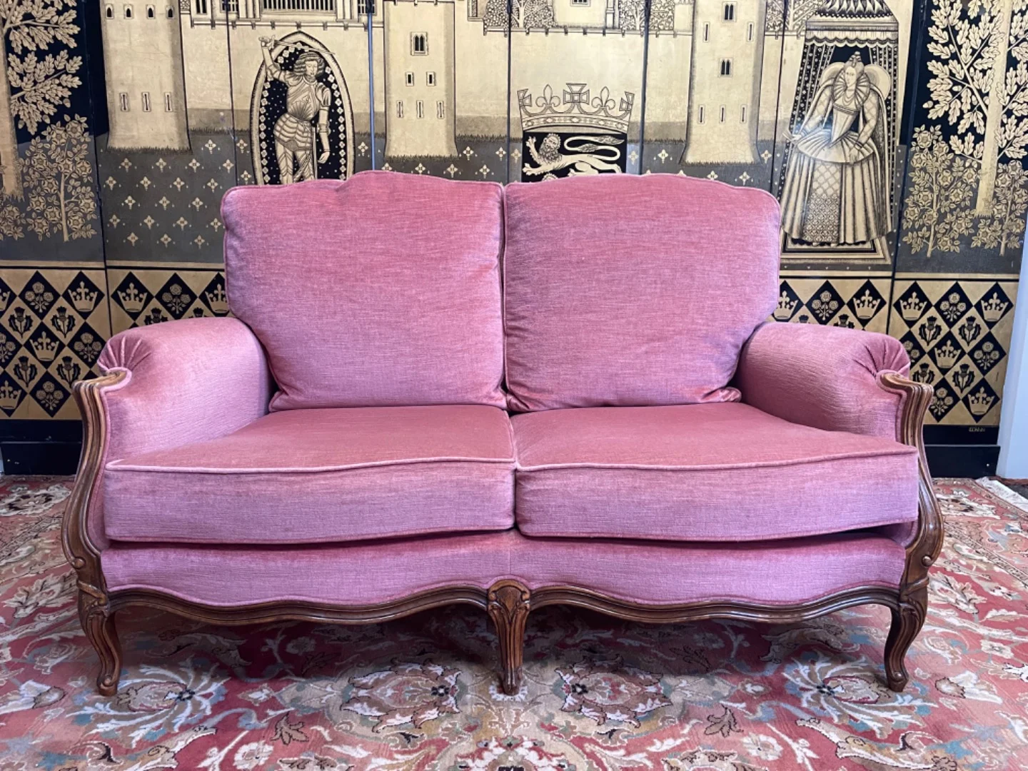 Louis XV style sofa "Jean Roche"