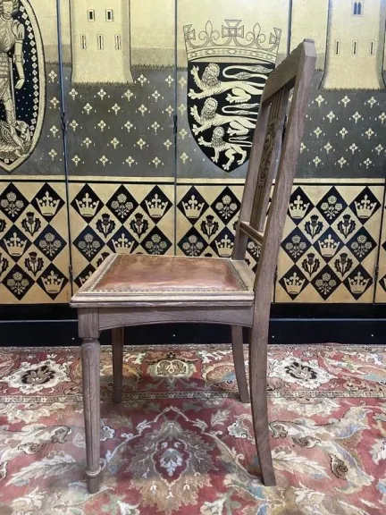 Set of 6 Art Deco chairs