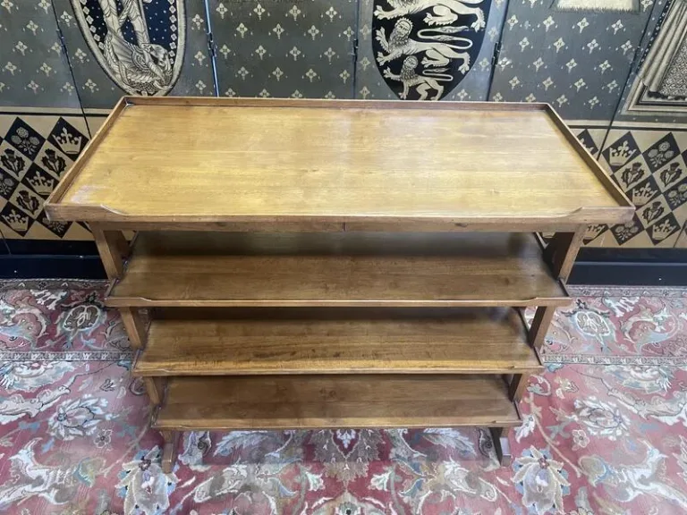 Console - Desserte - Étagère en acajou