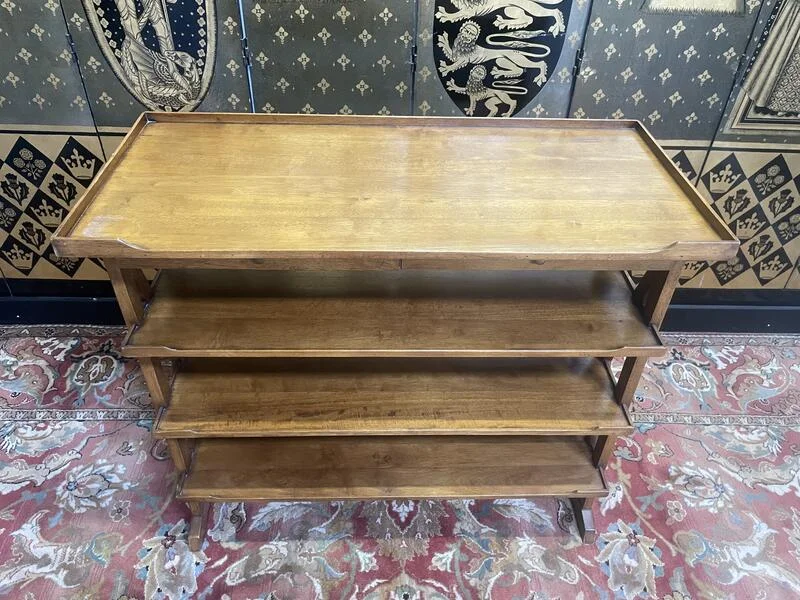 Console - Desserte - Étagère en acajou