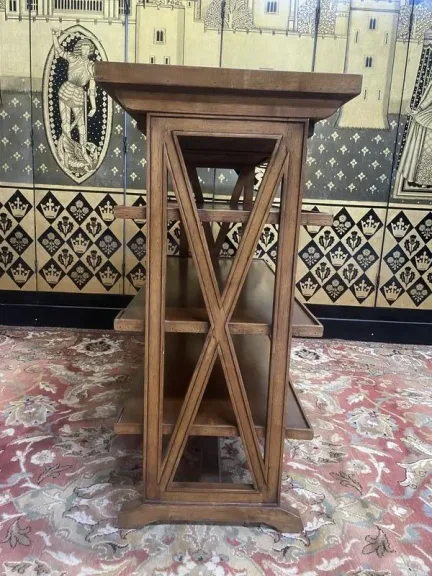 Console - Desserte - Étagère en acajou