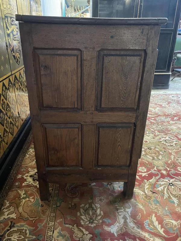 Louis XIV period oak sideboard