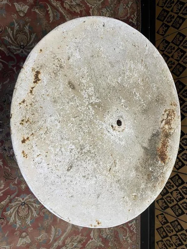 Table de jardin en fonte de fer