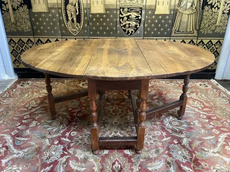 Gateleg English Oak Table