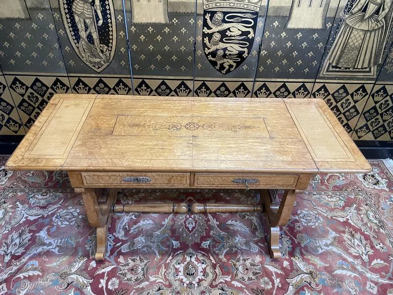 Bureau Lyre de style Charles X