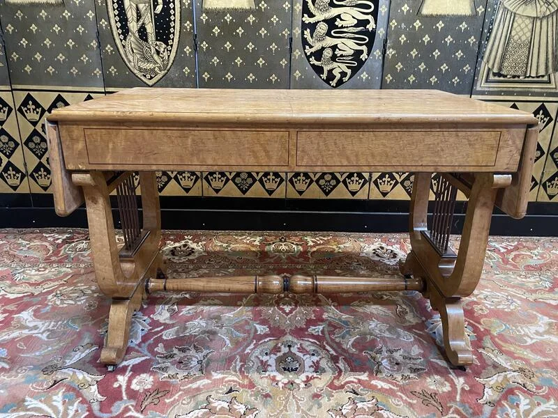 Bureau Lyre de style Charles X