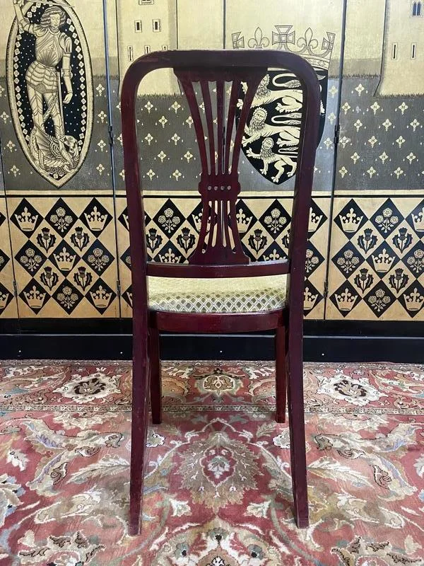 Suite de 4 chaises bistrot THONET numéro 78