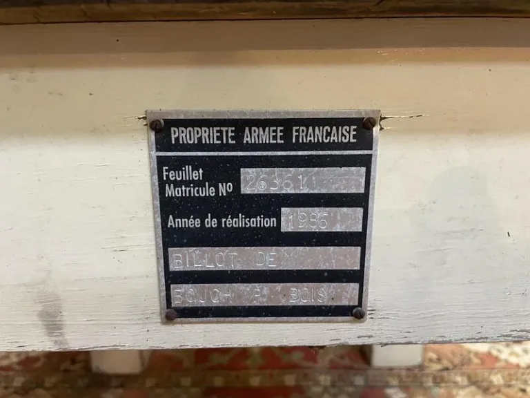 Butcher's block "French Army"