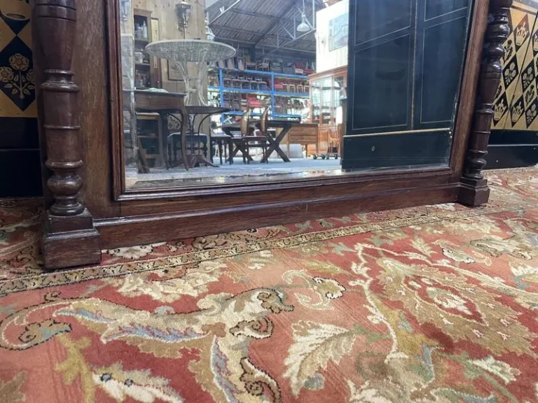 Renaissance style mirror - Haute époque in oak