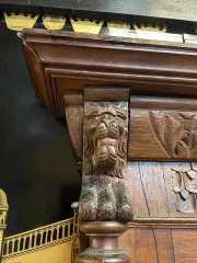 Renaissance style mirror - Haute époque in oak