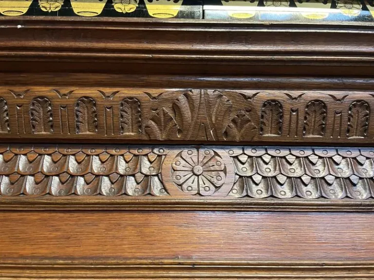 Renaissance style mirror - Haute époque in oak