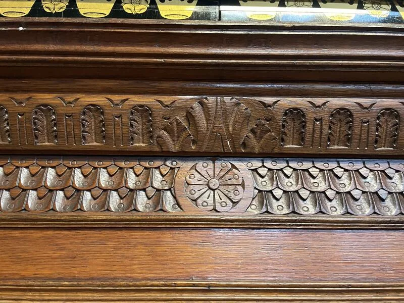Renaissance style mirror - Haute époque in oak