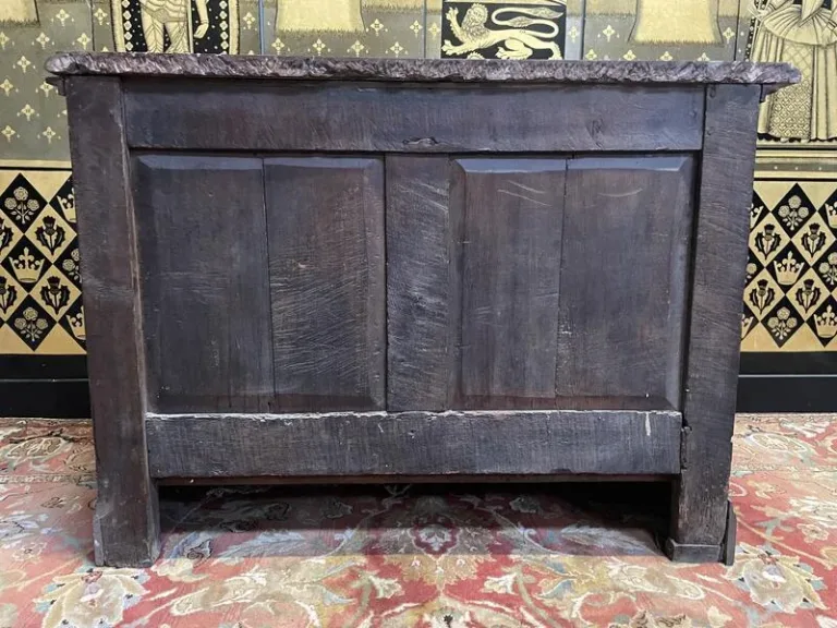 Louis XIV oak hunting buffet