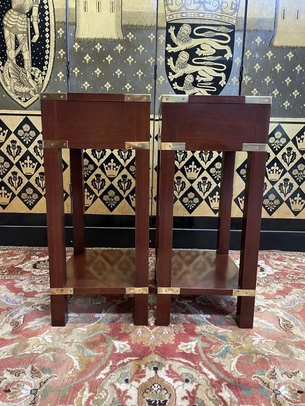 Pair of Marine bedside tables