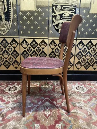 Set of 9 Baumann bistro chairs