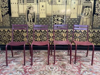 Art Deco garden table and 4 chairs