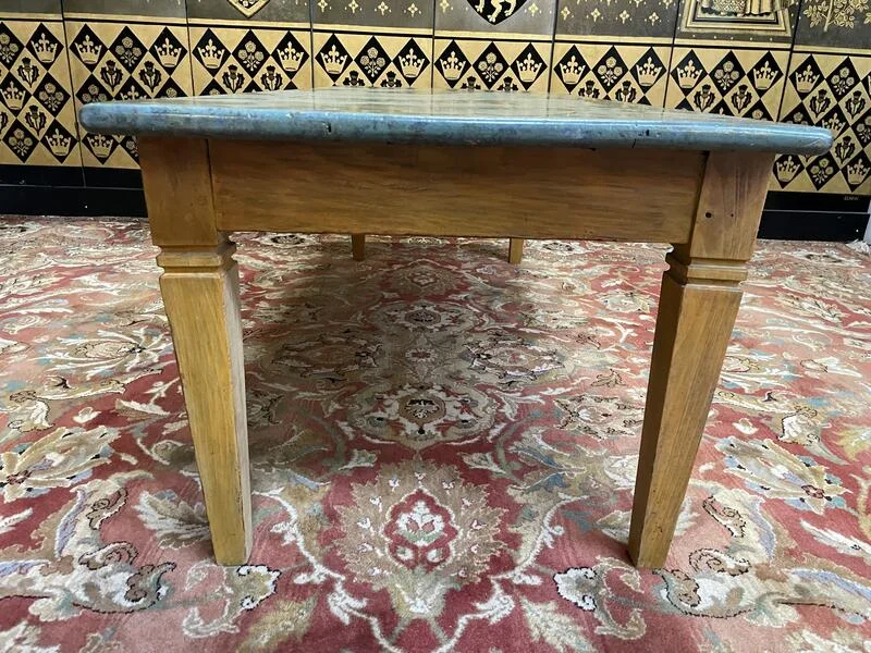 Louis XVI painted coffee table