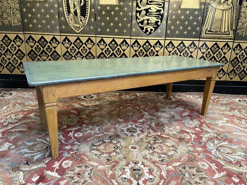 Louis XVI painted coffee table