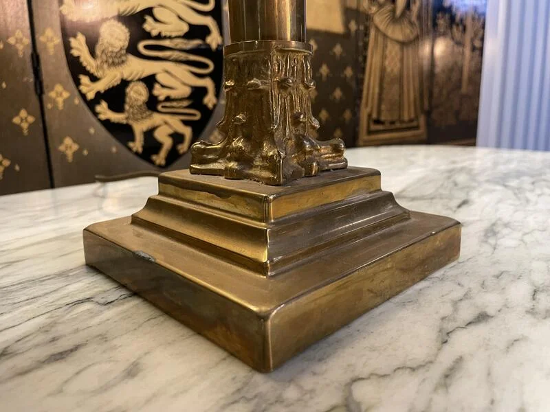 Lampe en Bronze style Empire