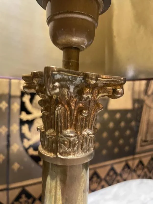 Lampe en Bronze style Empire
