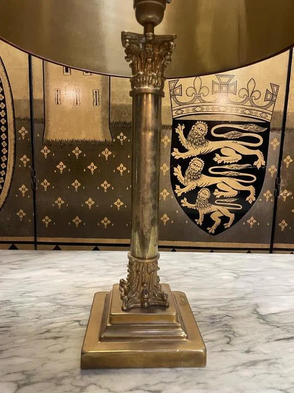 Lampe en Bronze style Empire