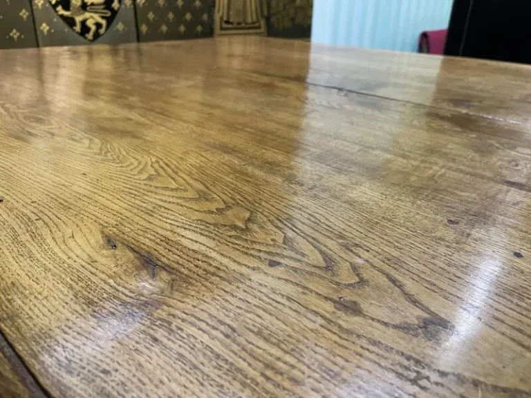 Table à manger de ferme Louis Philippe en chêne massif