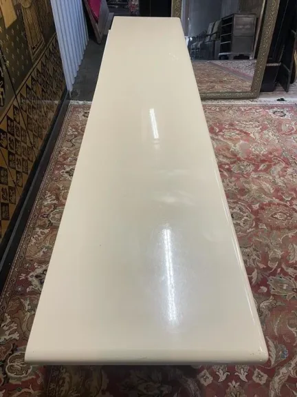 Enfilade - Buffet 1970 en laqué beige