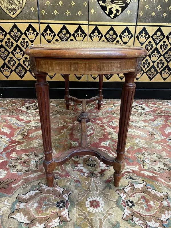 Banquette de piano de style Louis XVI