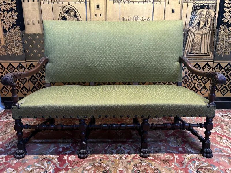 Canapé - Banquette de style Haute Époque - Renaissance