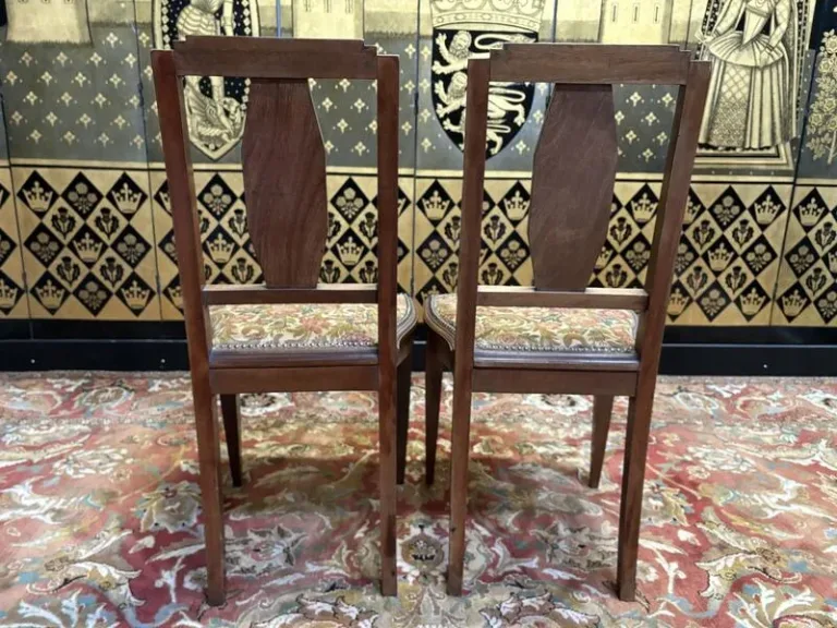 Pair of art deco chairs