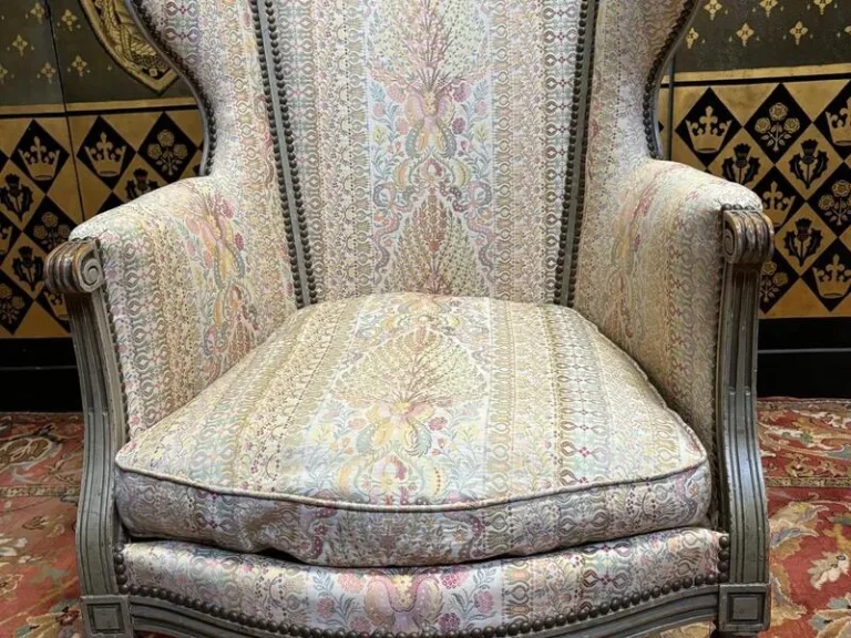 Armchair - Louis XVI style wing chair