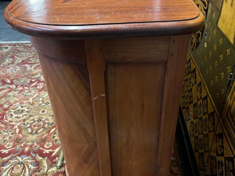 Walnut bar counter