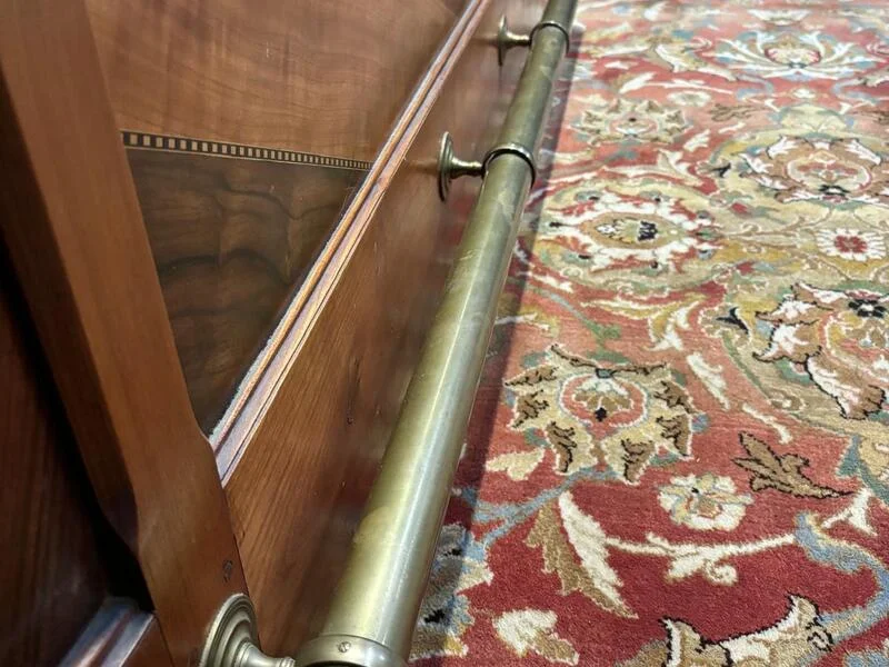 Walnut bar counter