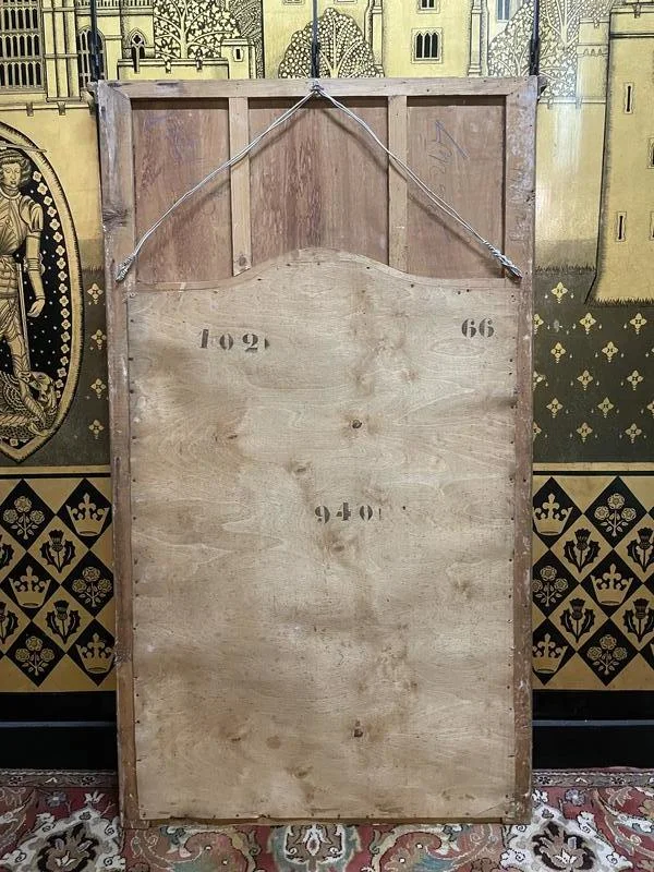 Miroir Trumeau en bois doré Napoléon III