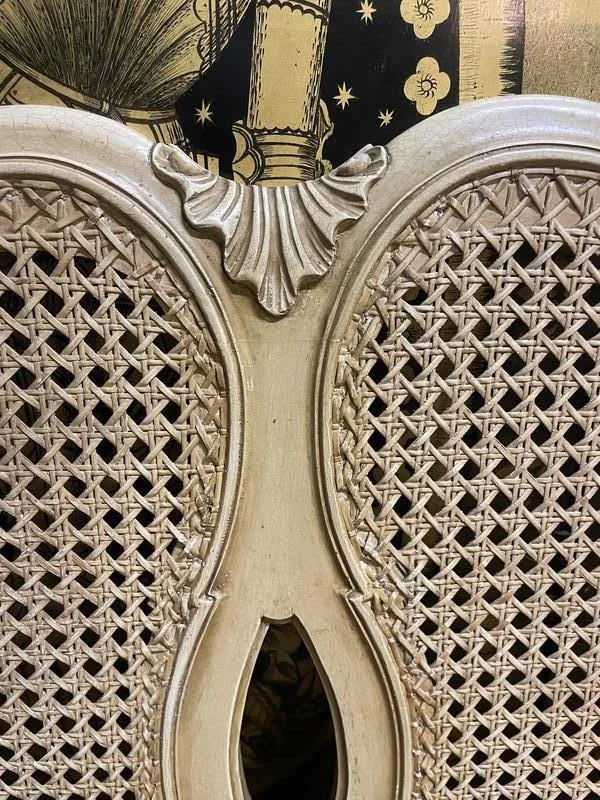 Pair of Louis XV cane beds