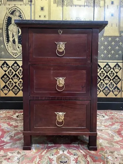 Bedside table - Chest of drawers - Empire period furniture