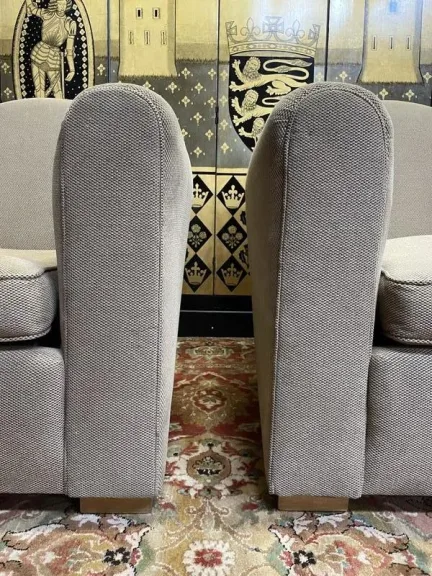 Paire de fauteuils club Art Déco